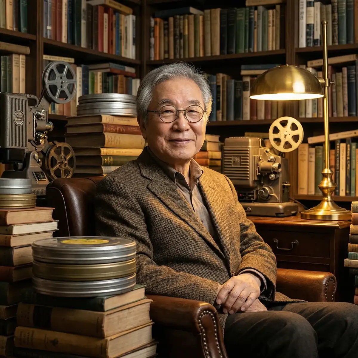 亚洲伦理片库馆长肖像 - 重口 研究学者